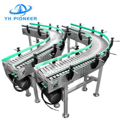 China 900mm Adustable Height Bottle Handling Conveyors With Stainless Steel Structure for sale