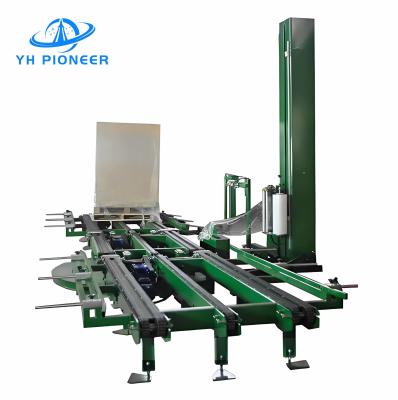 China Plastic Modular Drag Chain Pallet Conveyor For Warehousing And Logistics for sale