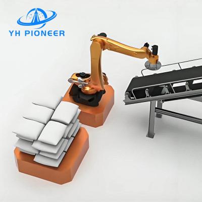 China Stainless Steel Automated Bag Slitters Bag Slitting Machine For Unpacking Solutions for sale