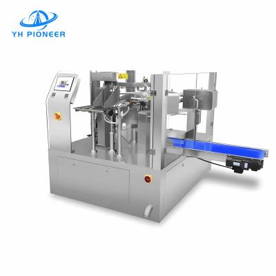 China Fully Auto Rotary Pouch Packing Machine Stainless Steel For Food Packaging for sale