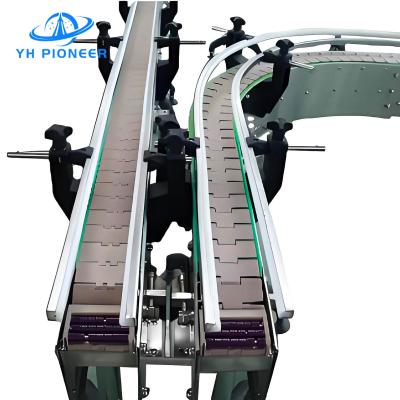 China Synchronized Multi Column Chain Plate Conveyor For Accurate Bottle Handling for sale