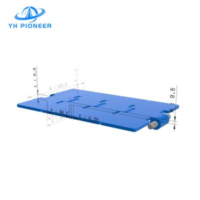 China High Temp Resistance Single Hinge Chain Plate For automatic Conveyor Systems for sale