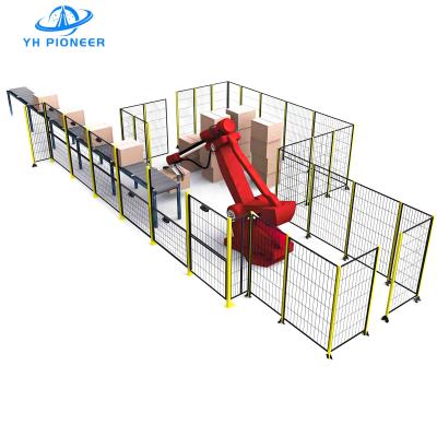 China Custom Color Robot Safety Fencing systems Industrial Grade For Workshop Protection for sale