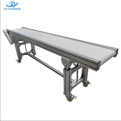 China Smooth PVC Surface Bag Conveyor Systems For Sanitary Food Beverage Production Lines for sale