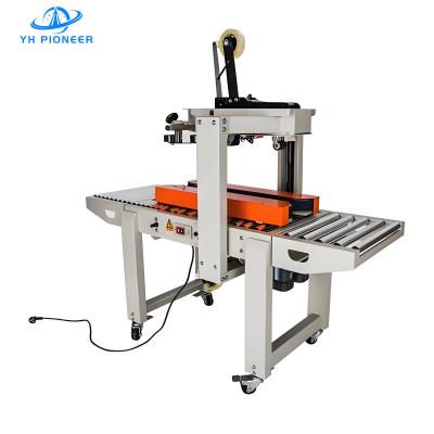 China Steel Frame Automated Carton Sealer Machine , Carton Box Sealing Machine 4000W for sale