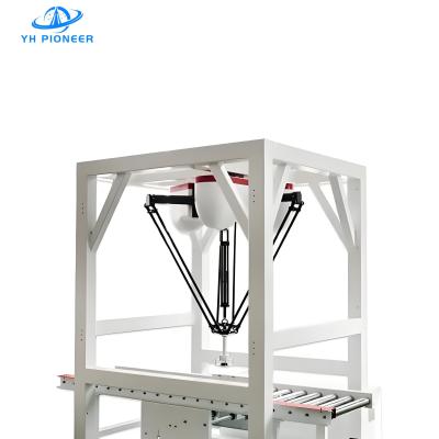 China Industrial Spider Bag Carton Packer Machine Robot Bag Case Packer 8kw IP54 Rating for sale