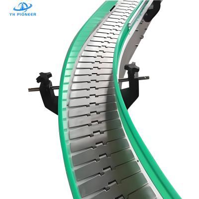 China Stainless Steel Bag Conveyor Systems Chain Conveyor Machine Custom Length Height for sale