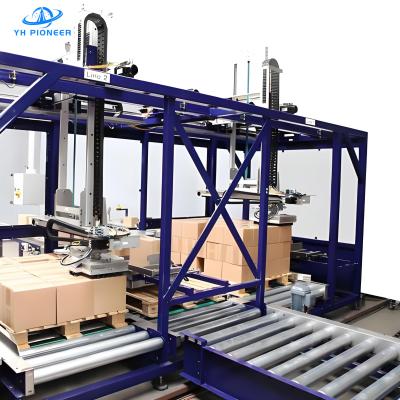 China Robust Gantry Palletizing System with Customizable Pallet Sizes and 110L/min Air Consumption for sale