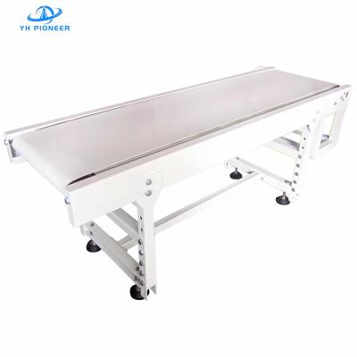 China Customizable Food Belt Conveyor System with PVC or PU Belt Options and 250W Electric Motor Drive for sale