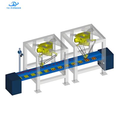 China Efficient Small Bag Carton Packing Machine for 20-30 Bags per Minute with 8kw Power and Adjustable Specifications for sale