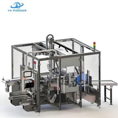 China High fficiency Drop - type Bottle Case Packer for PET, Glass, and Aluminum Bottles with 6kw Power and Low Noise Operation for sale