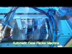 stainless steel automatic case packer machine adjustable speed 1.5kw