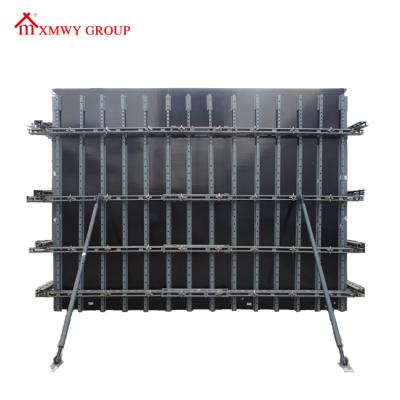 China Formwork Shoring Frame Shear Wall Formwork / Retaining Wall Plywood Brace System for sale