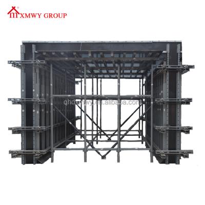 China Q235 Steel For Concrete Wall Formwork System 14/16/18 Mm Link Rod With Nut for sale