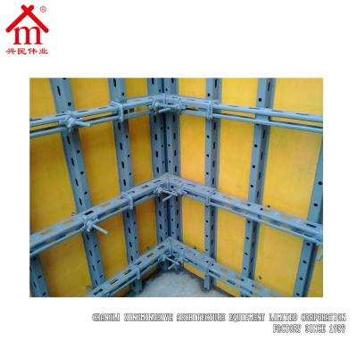 China High Safety Performance Precast Construction Concrete Building Column Column Wall Formwork System for sale