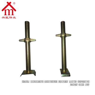 China Modern Construction Used Building Materials Jacking Screw And Base U Jack Head for sale