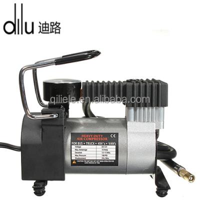 China Inflatable Products Metal Air Compressor 12v Automatic Mobile Air Compressor Tire Inflator for sale