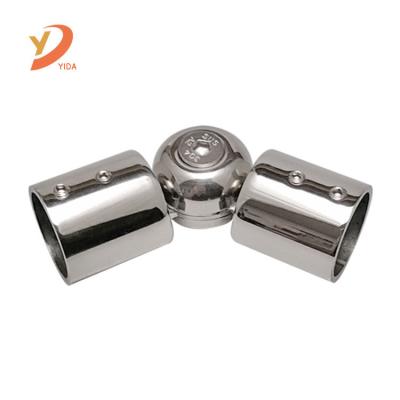 China Modern Profession Supplier 360 Degree Connector Shower Room Glass Support Rod Glass Connector for sale