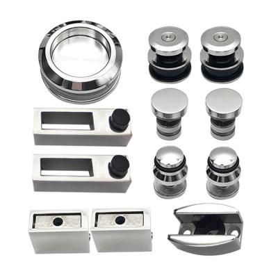 China Sliding Door Anti-theft Glass Roller Stainless Steel Material Device Fitting Sliding Door Accessories for sale