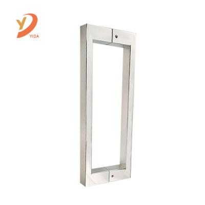 China Easy To Install And Durable Chinese Supplier 304 Stainless Steel Bathroom Sliding Pull Door Handle Glass Door Handle for sale