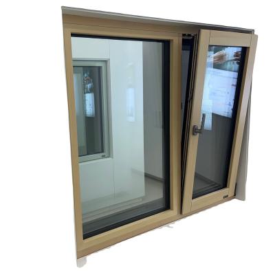 China Thermal Insulation Fixed Triple Glazed Casement House Passive Window for sale