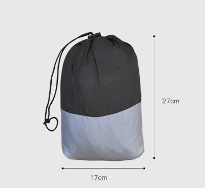 China Parachute Fabric Double High Anti Rollover Portable Outdoor Nylon Hammock Lightweight Double Layer Double Hammock for sale