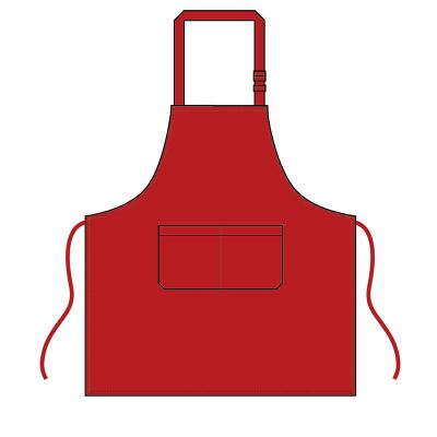 China Oil Resistant Family Kitchen Apron Custom Kindergarten Apron Denim Apron Custom Waterproof for sale