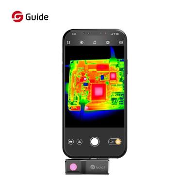 China Small Thermal Imager for iPhone / Infrared Camera Guide Mobir Air Smartphone Thermal Imaging with 120X90 IR Sensor 50mmX14mmX18mm for sale