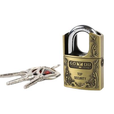 China Competitive Price Key Keeping Fashionable Brass Padlock For Office Lock Zinc Alloy Outdoor Padlock for sale