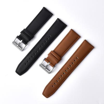 China 22 Mm Genuine Leather Watch Straps Vintage Unique Handmade Leather Watchband Leather Band Watch Straps for sale