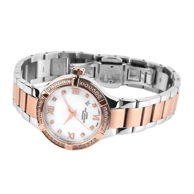 China 2021 Automatic Date Women's Watches Brand Fashion Diamond Date Luxury Quartz Watch Iced Out Mens Watches Wristwatch for sale