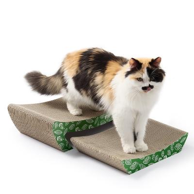 China Viable Unique Design Cat Scratch Bed Cat Play And Relax Cat Scratch Board for sale