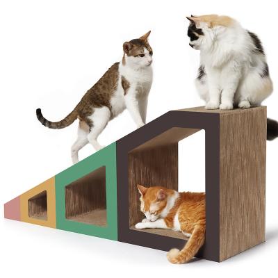 China Viable Unique Design 4 in 1 Cat Scratch Toy Cat Scratch Furniture Protector for sale