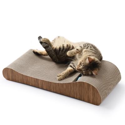 China 2022 Viable New Style Cat Toy Home Furniture Protector Cat Cardboard Work Area Ball Scratcher for sale