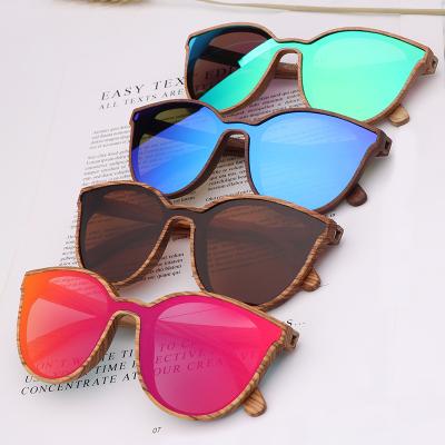 China Quality Assurance High Quality Fashion TAC Sunglasses Polarized Mirror Lens Wooden Logo For Men Womens Custom Made for sale