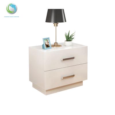 China Modern Hot Selling Modern Wooden Nightstand Night View High Quality Bedside Table for sale