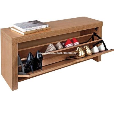 China (Height Adjustable) Melamine Particle Board Shoe Cabinet Storage Furniture for sale