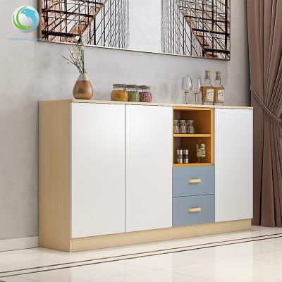 China 2021 New Listing Modern High Gloss Chinese Furniture Living Room Cabinet Wooden Sideboard for sale