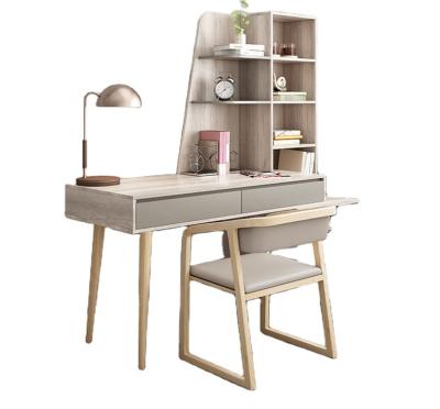 China modern nordic simple office bookcase shelf combination learning desk for sale