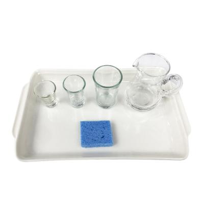 China Montessori materials of children's education other children's educational toys pour water into three cups of different sizes for sale