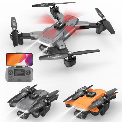 China Headless mode JS8 Double 8K  HD FPV  camera Drone GPS four-axis drone   5G real transmission foldable Electric adjustment dual lens for sale