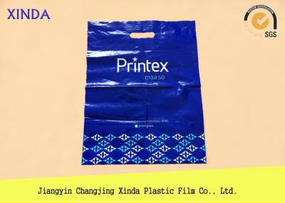 China 20cmx30cmx60mic attractive printing packing die cut handle supermarket bags for sale