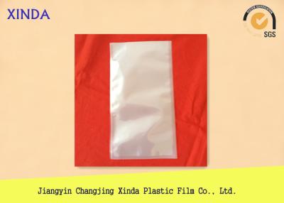 China Soft Texture Transparent Plastic Food Packaging Bags 20.5 cm x 33 cm 88 micron for sale