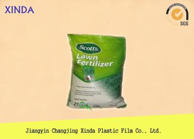 China Side Gusset Heavy Duty Plastic Bags , 20kg Fertilizer Heavy Duty Storage Bags  for sale