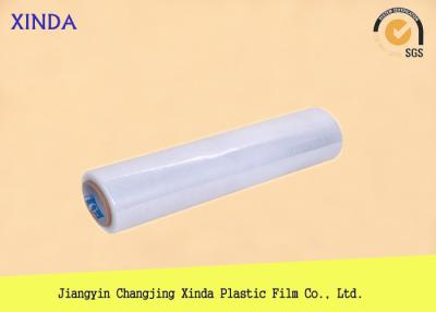 China Seal Packing Clear Stretch Wrap Film , 17 Micron Thick Packing Plastic Roll for sale