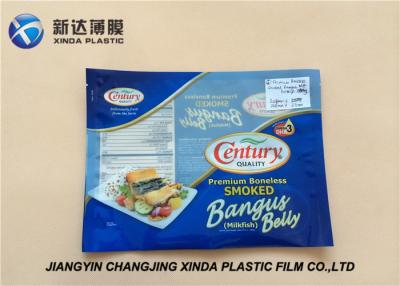 China Oxygen Resistant 3 Side Heat Seal Plastic Bags for Sea Food Packaging CE / ROHS for sale