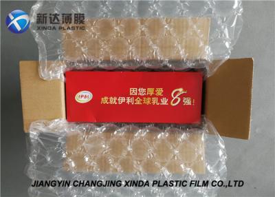 Cina Il logo del film del cuscino d'aria di Rolls del film dell'amplificatore dell'aria ha stampato il materiale da imballaggio su misura in vendita