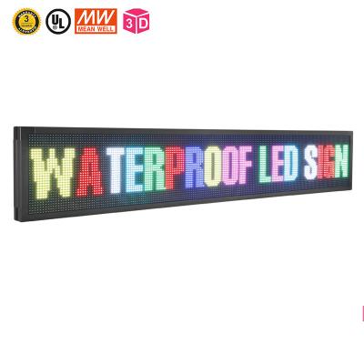 China RGB P10 LED que enrolla los liendres del tablero de mensajes 6500 para Windows en venta