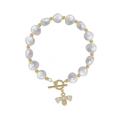 China Vintage A Retro Niche High Sense Of Freshwater Pearl Bracelet for sale