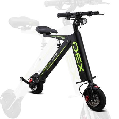 China 2 Wheel Unisex Folding Bike Driving Scooter Lightweight Adult Electric Scooter Mini Aluminum Alloy Material for sale